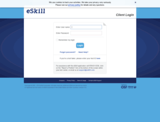 sample.eskill.com screenshot