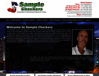 samplecheckers.com.au screenshot