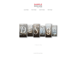 sampledesign.com screenshot