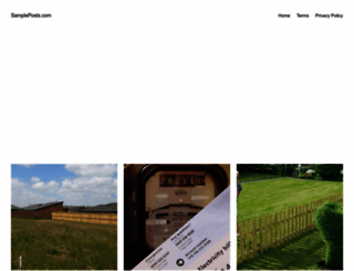 sampleposts.com screenshot