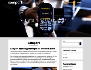 samport.se screenshot