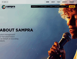 sampra.org.za screenshot