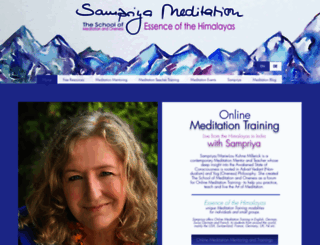 sampriyameditation.com screenshot
