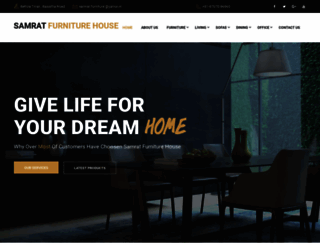 samratfurniture.co.in screenshot