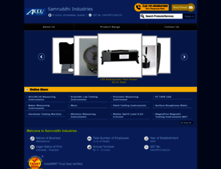 samruddhi-industries.com screenshot
