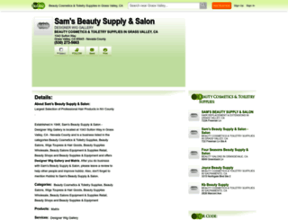 sams-beauty-supply-salon-ca-1.hub.biz screenshot