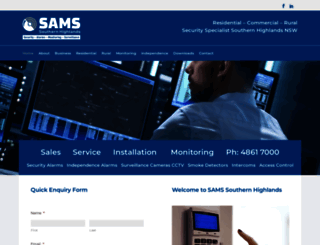 sams.com.au screenshot