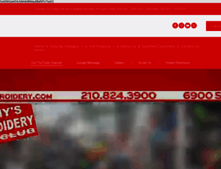 samsembroidery.com screenshot