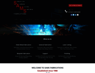 samsfabrications.co.uk screenshot