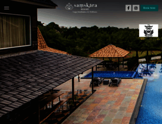 samskararesorts.com screenshot