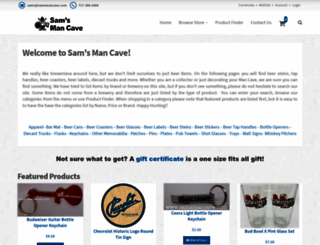 samsmancave.com screenshot
