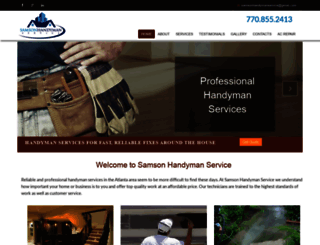samsonhandymanservice.com screenshot