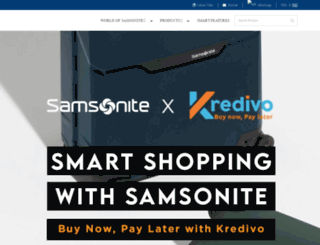 samsonite.co.id screenshot
