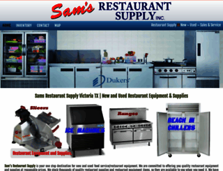 samsrestaurantsupply.com screenshot