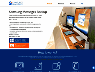 samsung-messages-backup.com screenshot