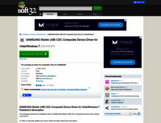 samsung-mobile-usb-cdc-composite-device-driver-for-vista.soft32.com screenshot
