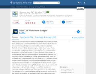 samsung-pc-studio.software.informer.com screenshot