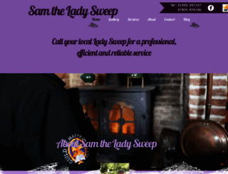 samtheladysweep.co.uk screenshot