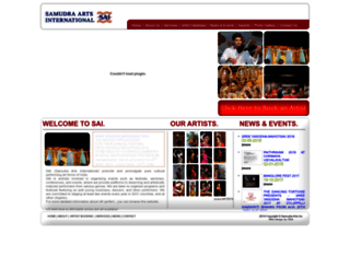 samudraartsinternational.com screenshot