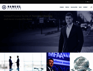 samuelfinance.com.au screenshot