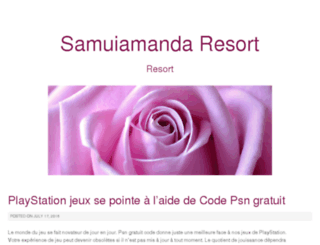 samuiamandaresort.com screenshot