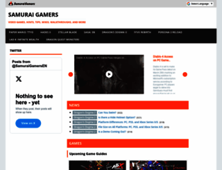 samurai-gamers.com screenshot