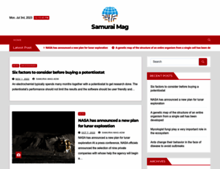 samurai-mag.com screenshot