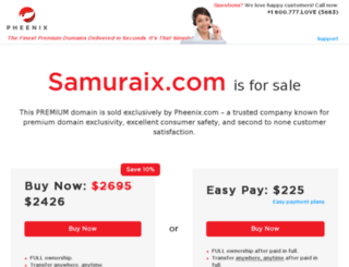 samuraix.com screenshot