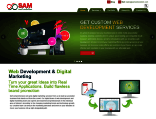 samwebsolution.com screenshot