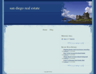 san-diego-real-estate-group.webs.com screenshot