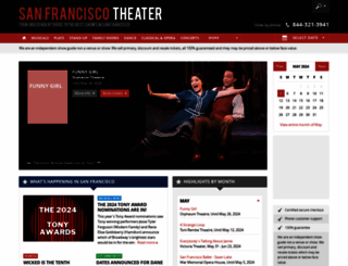 san-francisco-theater.com screenshot
