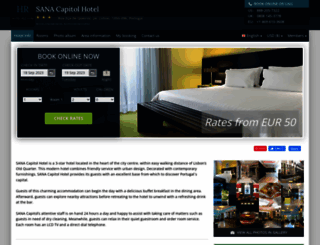 sana-capitol-lisboa.hotel-rez.com screenshot