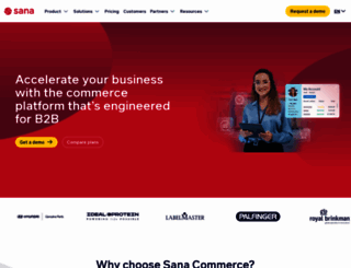 sana-commerce.com screenshot