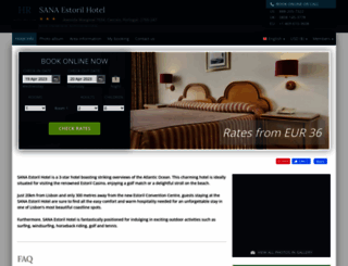 sana-estoril.hotel-rez.com screenshot