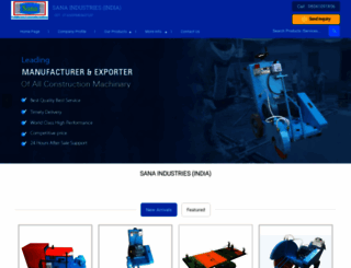 sanaindustries.net screenshot