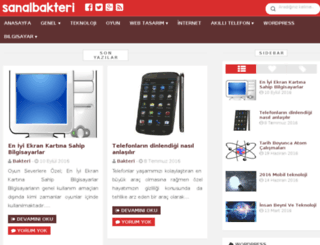 sanalbakteri.com screenshot