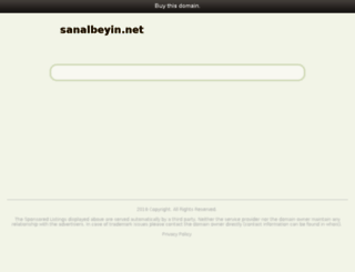 sanalbeyin.net screenshot