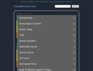 sanalborsam.com screenshot