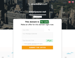 sanalpazar.net screenshot
