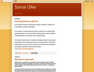 sanalullke.blogspot.com screenshot