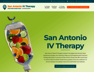 sanantonioivtherapy.com screenshot