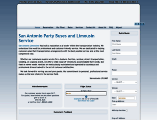 sanantoniolxlimo.com screenshot