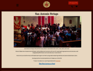 sanantoniostrings.com screenshot