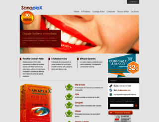 sanaplax.com screenshot