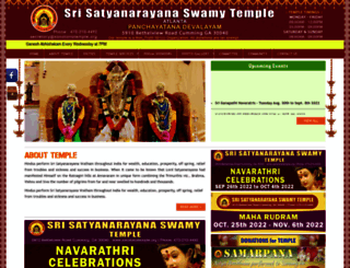 sanatanatemple.org screenshot