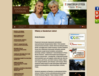 sanatorium-ustron.pl screenshot