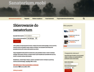 sanatorium.mobi screenshot
