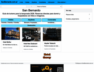 sanbernardo.com.ar screenshot