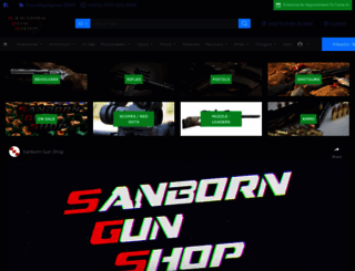 sanborngunshop.com screenshot