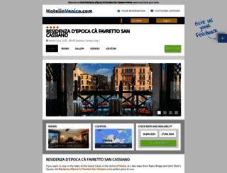sancassiano.hotelinvenice.com screenshot